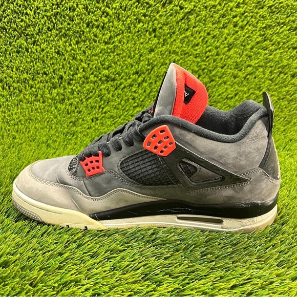 Nike Air Jordan 4 Retro Infrared Red Sneakers Sneakers